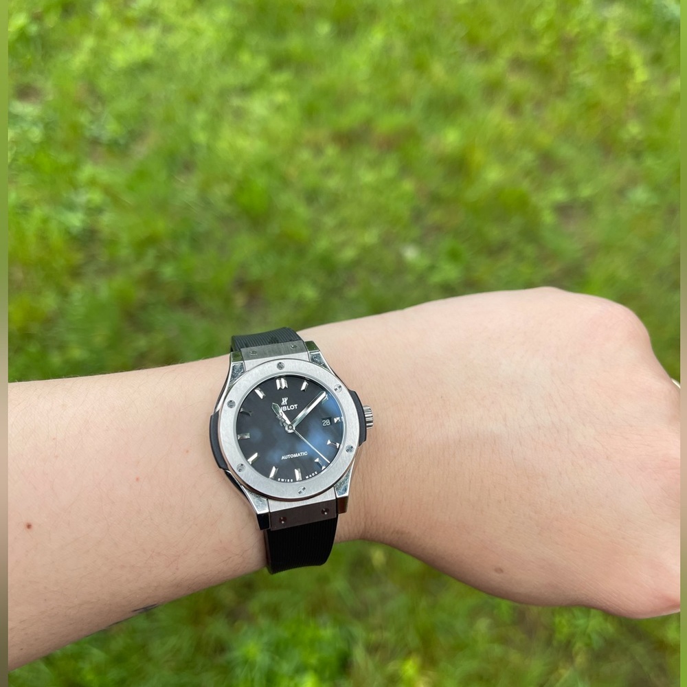 Authentic HUBLOT Classic Fusion Titanium case 33